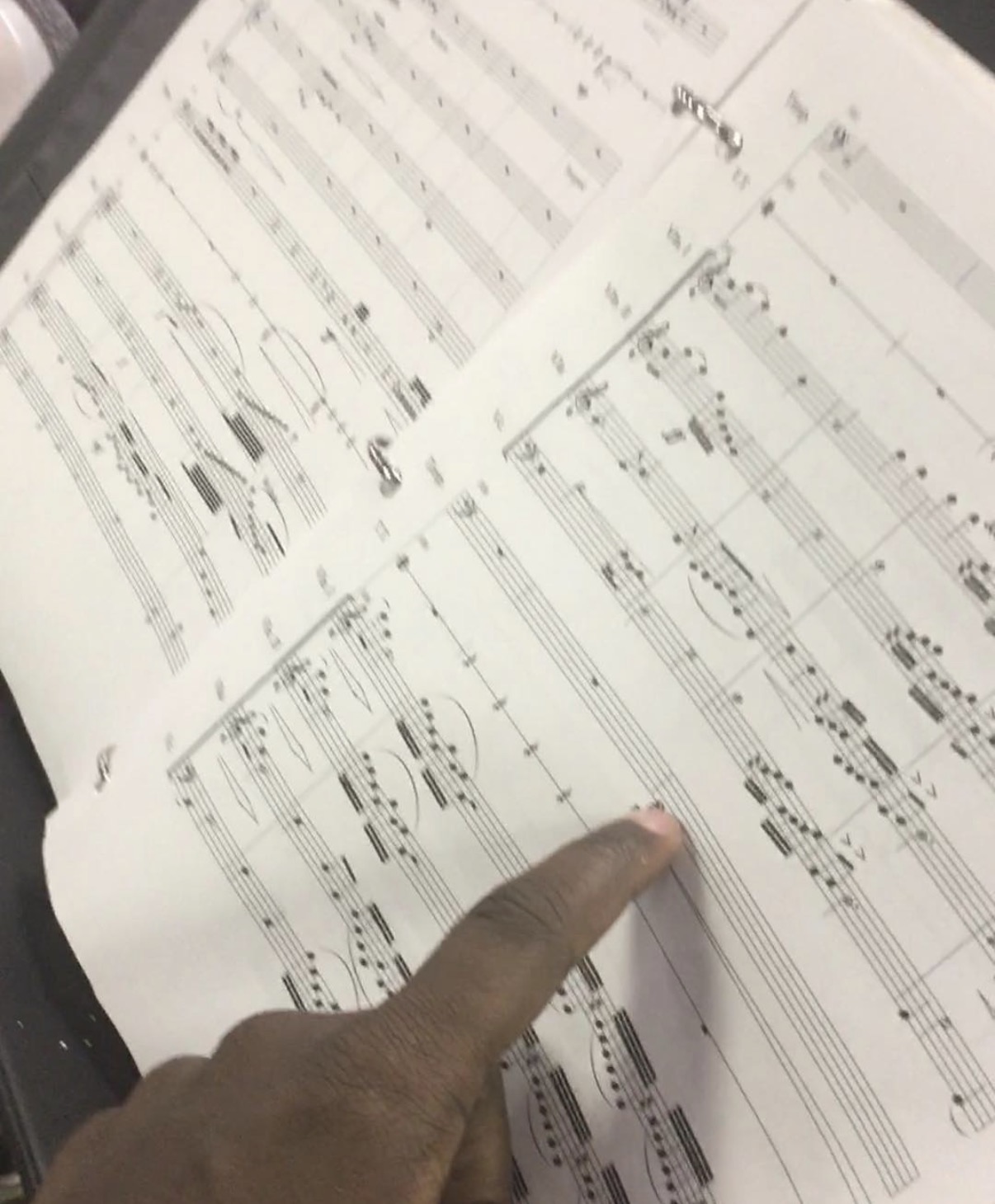Musical score